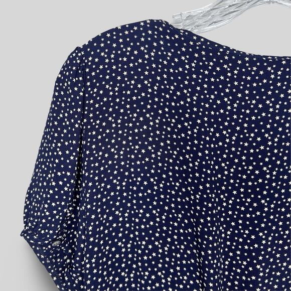 J.Crew Star Print Button Down Top - Picture 5 of 5